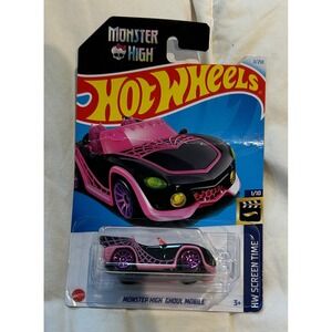 Hot Wheels Monster High Ghoul Mobile HW‎ Screen Time 1/10 3/250